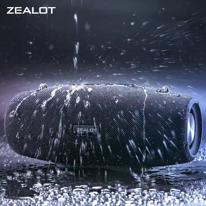 Holy Stone Drone Hs175 - Zealot S67 ลําโพงไร้สายพร้อมสายสะพาย,กลางแจ้ง,กันน้ํา,ลําโพงแบบพกพาพร้อมสเตอริโอลังและเบสบูม,เวลาเล่น 40 ชม.