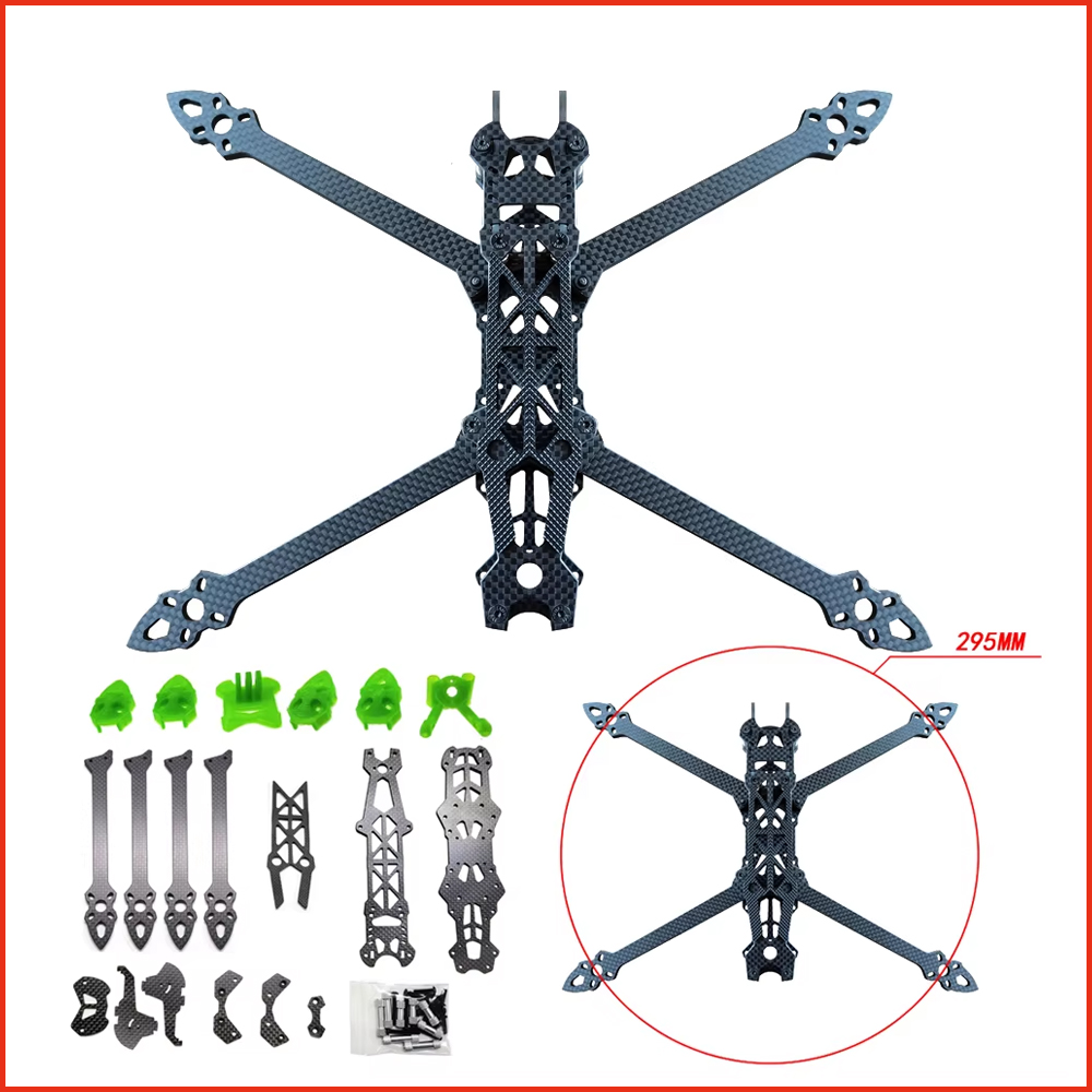 Drone Kit Racing - 1ชิ้นเครื่องหมาย Mark4 4 HD 7นิ้ว295มม. 3K