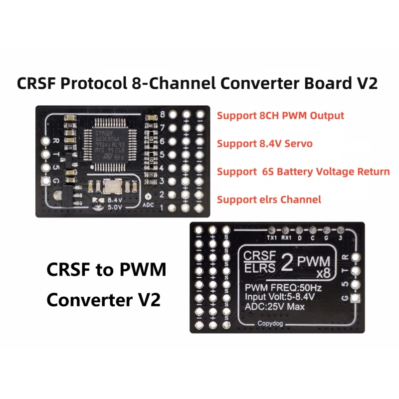 Tbs Fpv Crossfire - ตัวแปลง TBS Crossfire ELRS เป็น PWM