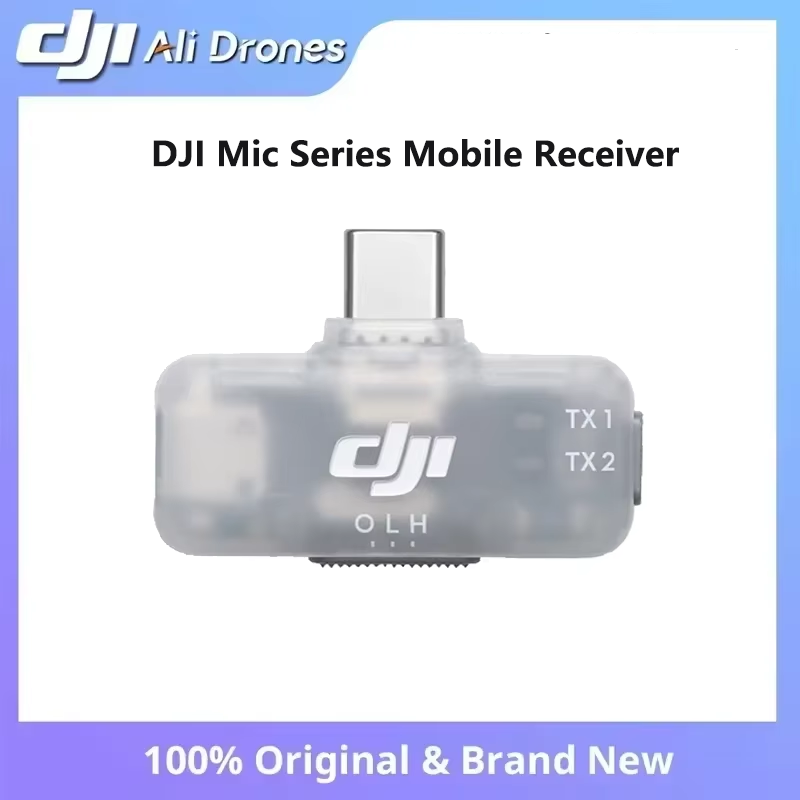 Dji Drone Mini 3 - ตัวรับสัญญาณมือถือ DJI Mic Series ของแท้ใหม่ ใช้งานร่วมกับเครื่องส่งสัญญาณ