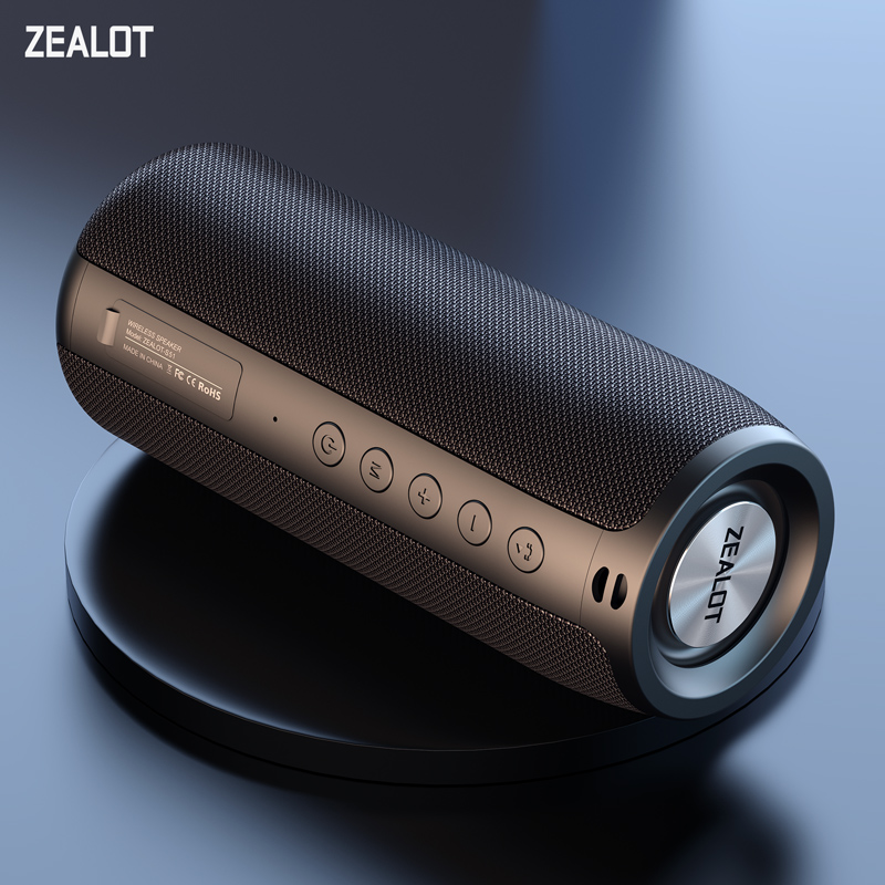Holy Stone Drone Hs175 - ZEALOT-S51 ลําโพงบลูทูธแบบพกพา TWS ไร้สายซับวูฟเฟอร์กันน้ํากลางแจ้งลําโพง Boombox AUX