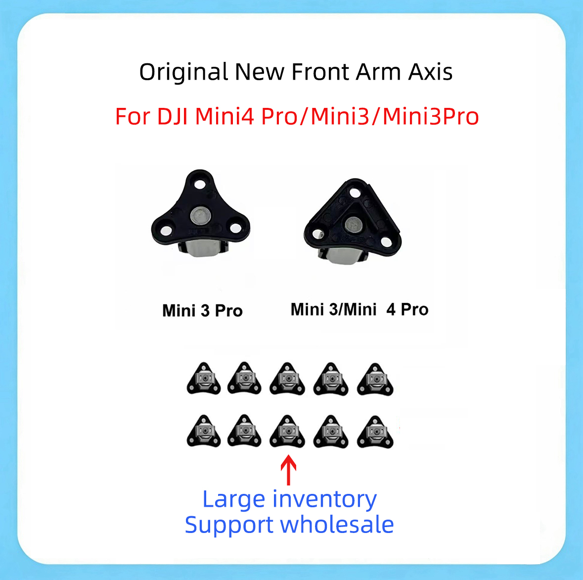 Dji Drone Mini 3 - แกนหมุนด้านหน้าของแท้ใหม่สำหรับ DJI Mini 4/Mini 3/3 Pro