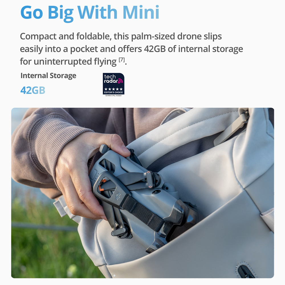 ชุดโดรน DJI Mini 5 Pro Fly Com - Drone Kit Beginner บทวิจารณ์และราคา