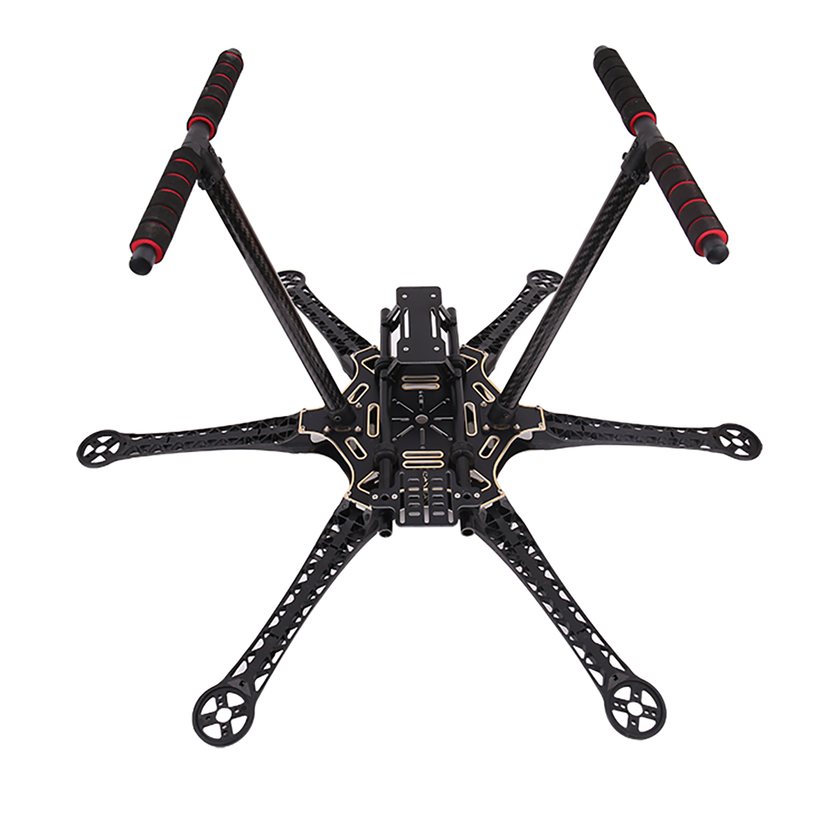 S550 F550 500อัพเกรด Hexacopte - Drone Kit Hexacopter บทวิจารณ์และราคา