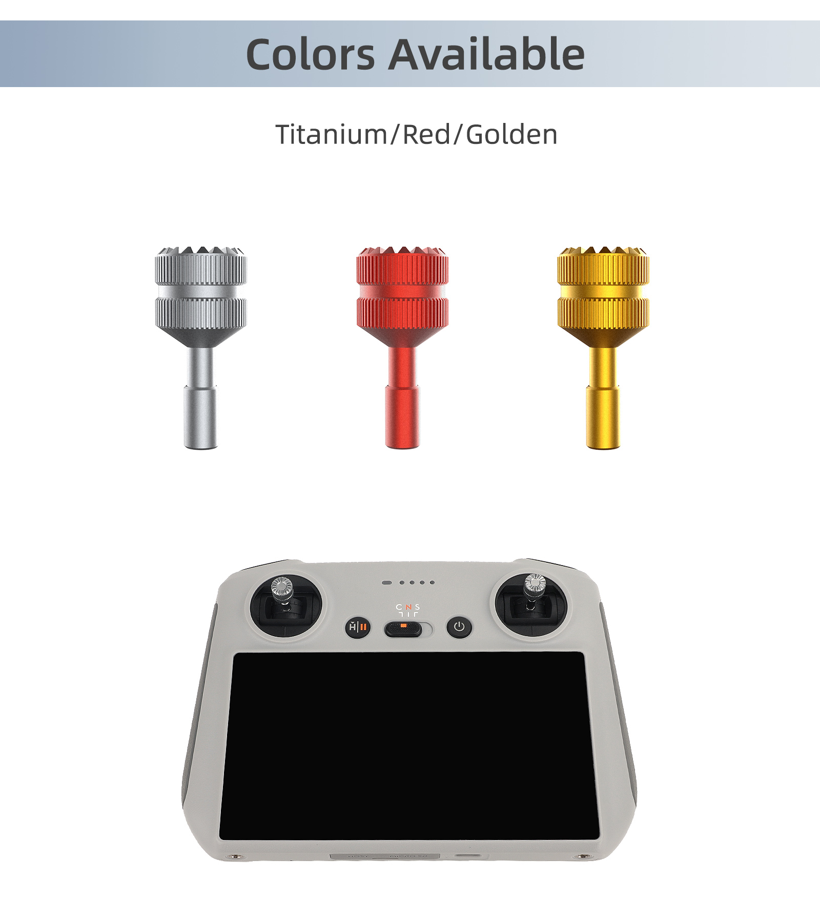 รีโมทคอนโทรลจอยสติ๊กสําหรับ DJ - Dji Drone Air 3 บทวิจารณ์และราคา