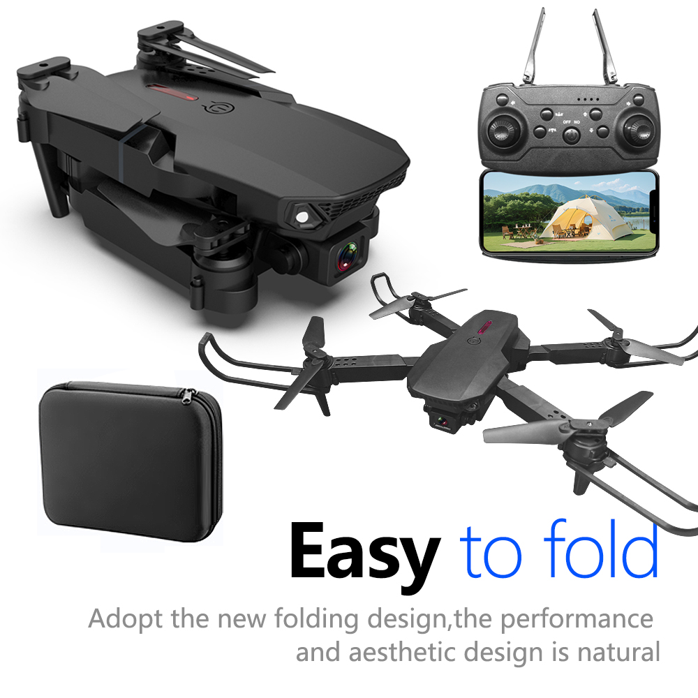 E88 Mini Drone UAV 360 องศาหมุ - Eachine Drone E58 บทวิจารณ์และราคา