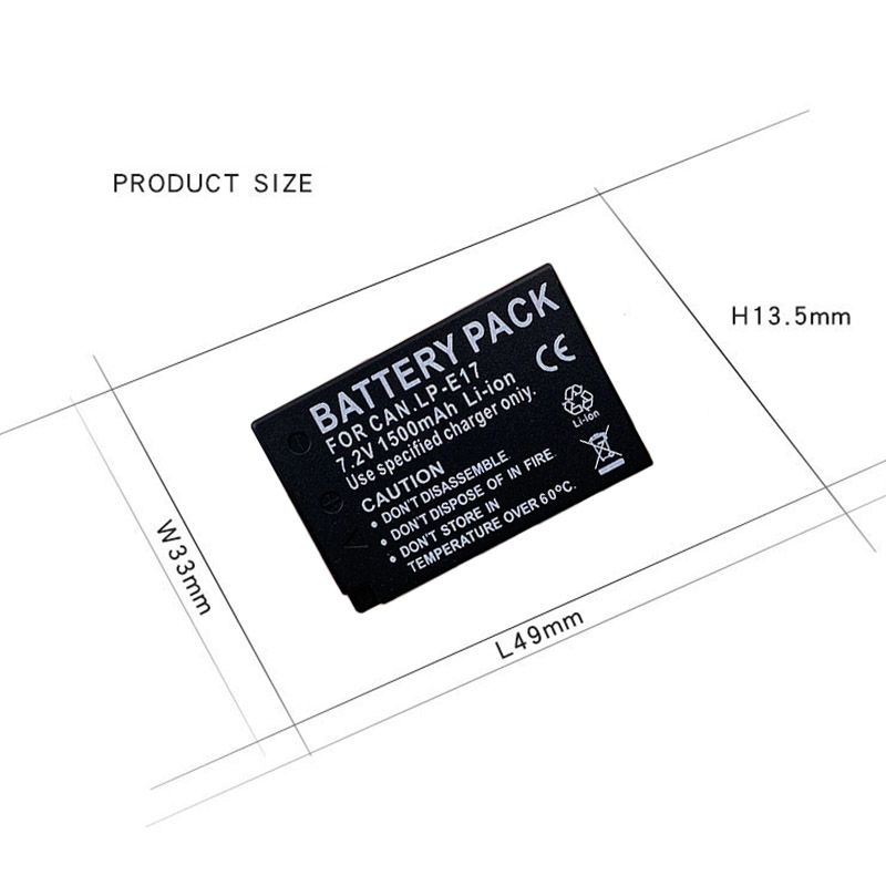 Batmax LP-E17 LPE17 LP E17 แบต - Canon Camera Eos R8 บทวิจารณ์และราคา