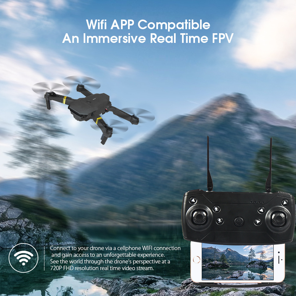 โดรนความละเอียดสูง4K E88/E58เค - Eachine Drone E58 บทวิจารณ์และราคา