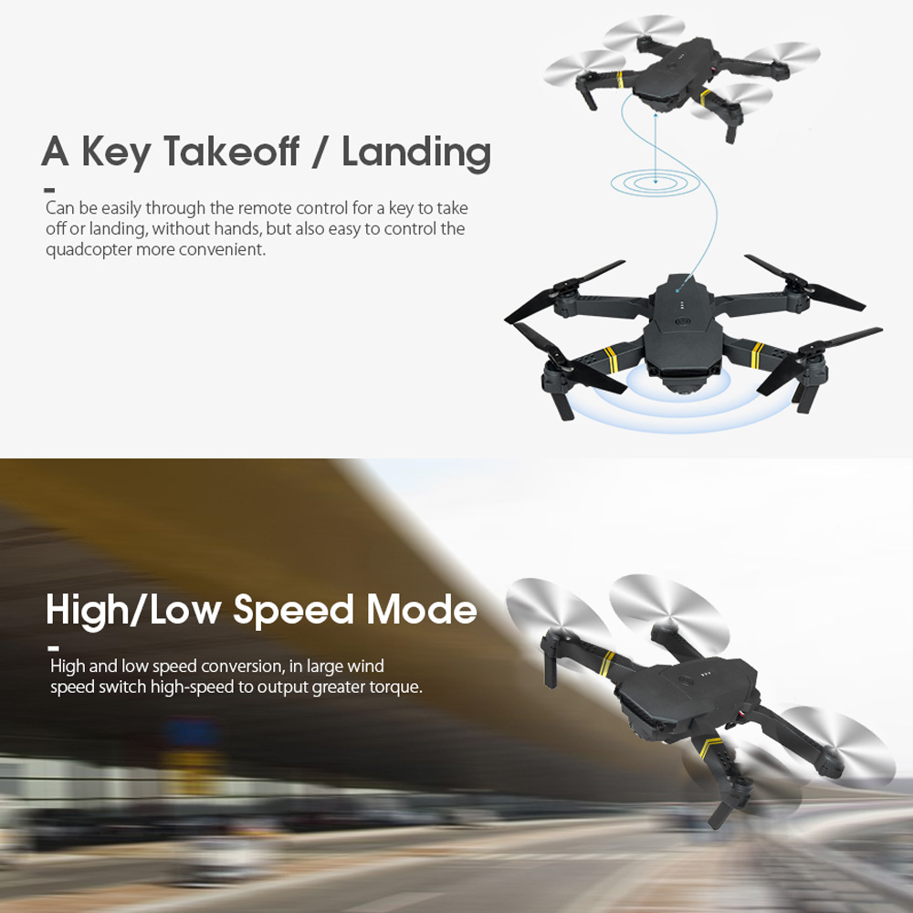 โดรนความละเอียดสูง4K E88/E58เค - Eachine Drone E58 บทวิจารณ์และราคา