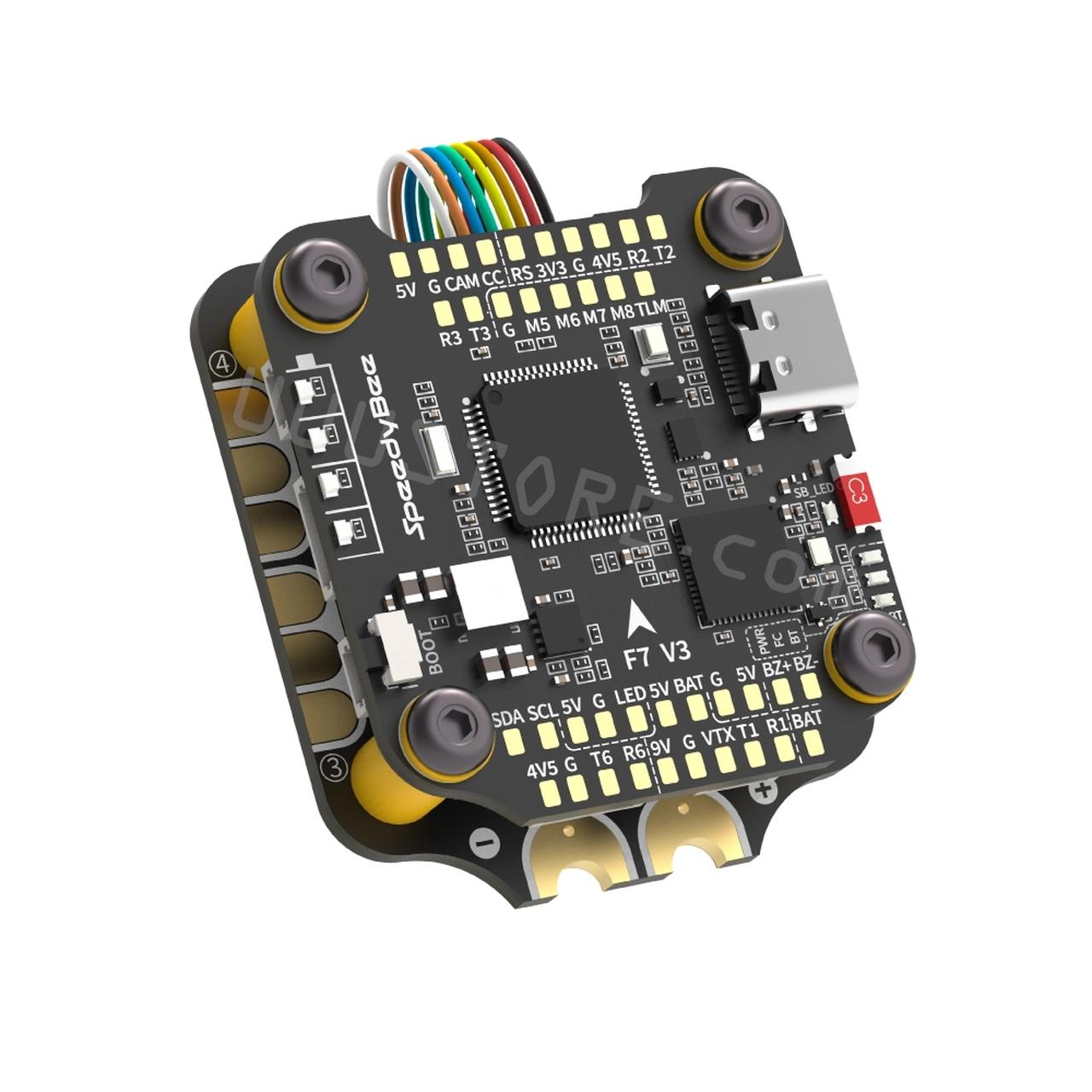 ชุดควบคุมการบิน New SpeedyBee  - Betaflight Fc F7 บทวิจารณ์และราคา