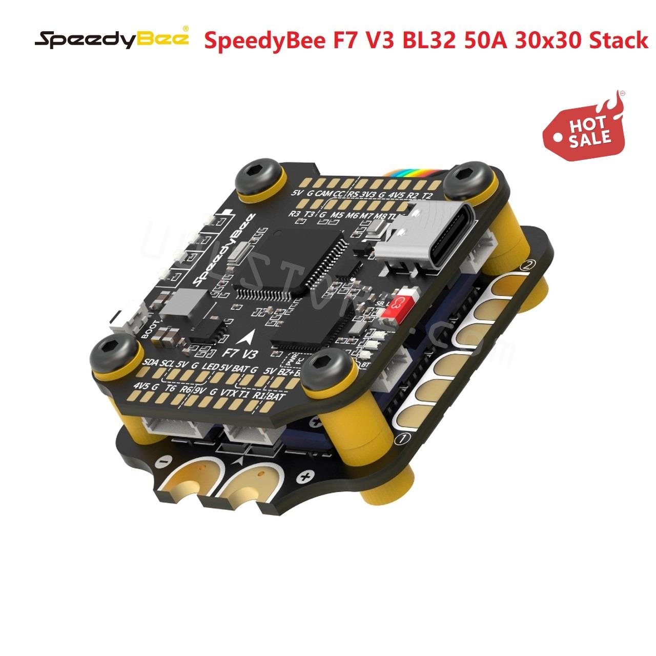 ชุดควบคุมการบิน New SpeedyBee  - Betaflight Fc F7 บทวิจารณ์และราคา