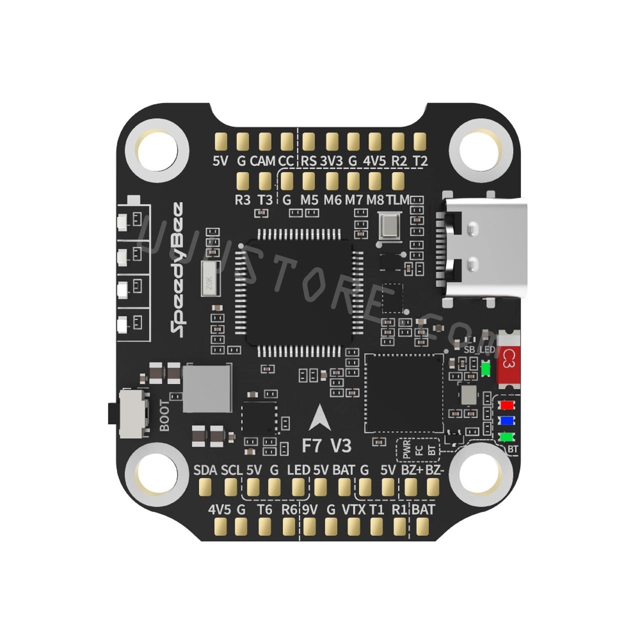 ชุดควบคุมการบิน New SpeedyBee  - Betaflight Fc F7 บทวิจารณ์และราคา