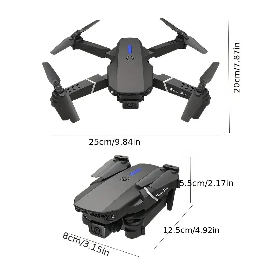 2024 E88Pro RC Drone 4K 1080Pม - Eachine Drone E58 บทวิจารณ์และราคา
