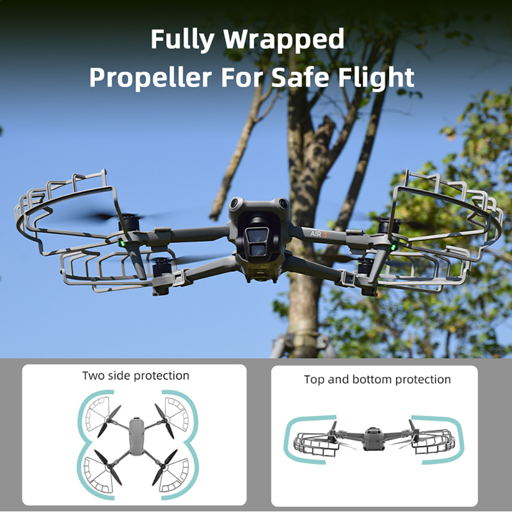 ตัวป้องกันใบพัดสำหรับ DJI Air  - Dji Drone Air 3 บทวิจารณ์และราคา