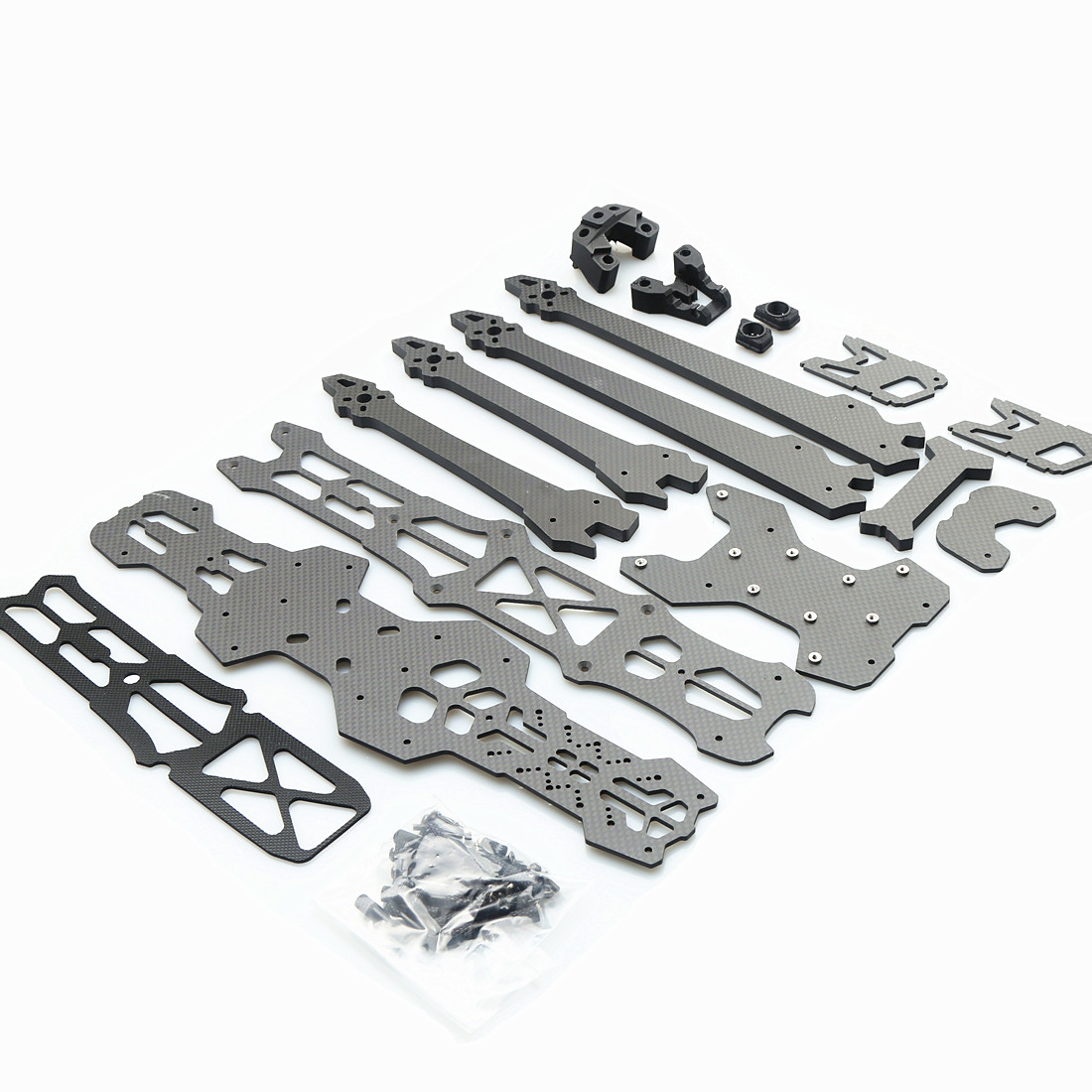 GK-V3 10 นิ้ว 435mm ฐานล้อคาร์ - Drone Kit Fpv บทวิจารณ์และราคา