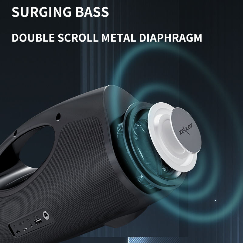 Zealot P1ลำโพงไร้สาย40W พร้อมไ - Holy Stone Drone Hs175 บทวิจารณ์และราคา